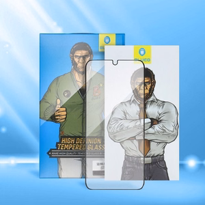 Karastatud klaas 5D Mr. Monkey Glass (Strong HD) Apple iPhone 14 Pro Max must