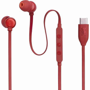 Wire kõrvaklapid USB C JBL Tune 310C punane
