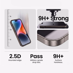 Tech-Protect Glass Fit+ 2-pack karastatud klaas jaoks iPhone 16 Pro Max / 17 Pro Max - läbipaistev
