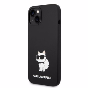 Karl Lagerfeld Silicone Choupette ümbris jaoks iPhone 14 Plus - must