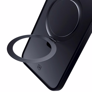 3mk Smoke Ümbris Mag&Stand jaoks Samsung Galaxy S24+ - must