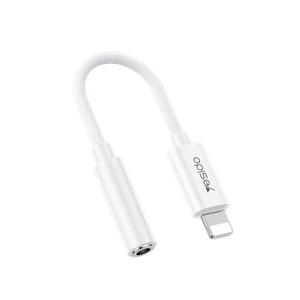 Yesido Adapter YAU44 Audio - Lightning to jack 3,5mm - valge