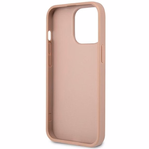 Guess GUHCP14XPSATLP iPhone 14 Pro Max 6,7 "roosa / roosa hardcase SaffianoTriangle Logo