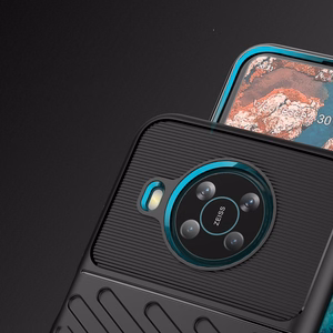 Thunder Case paindlik soomustatud kate Nokia X100 jaoks must