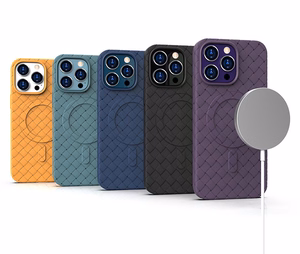 MagSafe Woven Ümbris jaoks iPhone 15 Pro - tumesinine