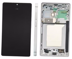 LCD screen Samsung S938 S25 Ultra koos touch screen ja frame Titanium Hõbedane Sinine original (assembled service pack)