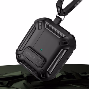 Tech-Protect X-Carbo Case for AirPods Pro 1 / 2 - Black
