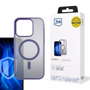 3mk Frosty MagCase lilla Ümbris jaoks Apple iPhone 16 Pro Max - lilla