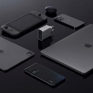 Cuktech 65W GaN 2xUSB-C 1xUSB-A Wall Laadija - Hall