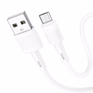 USB cable Hoco X83 USB-A to MicroUSB 1.0m white