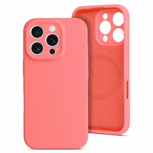 MagColor Pure Ümbris jaoks Iphone 15 Pro punane