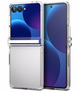 Ringke Fusion Flap ümbris mudelile Samsung Galaxy Z Flip 8 – läbipaistev