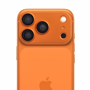 AR+AF Täismetallist karastatud klaas IPHONE 17 PRO jaoks oranž