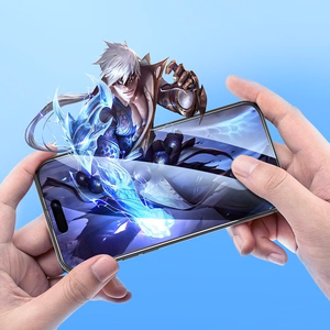 Karastatud klaas to iPhone 16 PRO / 17 / 17 PRO Hoco HD 5D Guardian shield 10 pcs G14 must