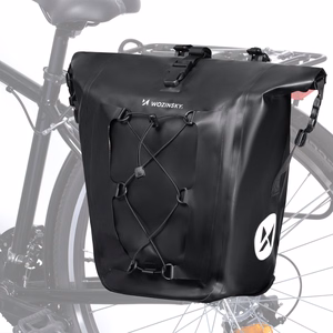 Veekindel jalgratta pakiraamikott Wozinsky WBB24BK, 25 l, must
