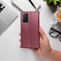SMART MAGNETO Book Ümbris jaoks XIAOMI Redmi Note 13 Pro Plus 5G burgundy