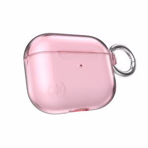 Чехол Speck Presidio Clear для Apple AirPods 3 с антимикробной защитой Microban, цвет Icy Pink