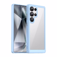 Outer Space Ümbris with Gel Frame jaoks Samsung Galaxy S25 Ultra - sinine