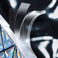 Kingxbar Miya seeria ümbris iPhone 14 Pro Max'ile tagakate vikerkaarevärviline kate