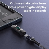 Yesido Adapter OTG GS24 - Typ C (male) to Type C (female) - with LCD display must