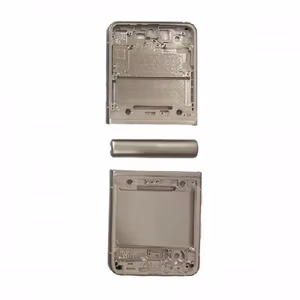 Keskmise raami korpus jaoks Samsung F711 Z Flip3 (Cream)