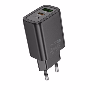 Phone Laadija Hoco USB A + USB C QC3.0 PD 3A 30W N63 must