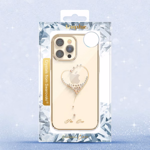 Kingxbar Elegant seeria ümbris iPhone 13 Pro ümbris tagakate läbipaistev