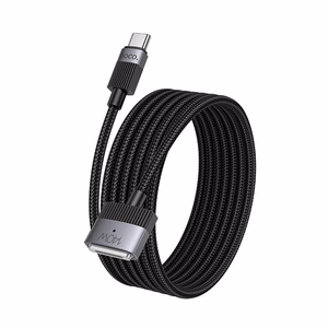 Kaabel USB C - Mag3 Hoco 5A 140W magnetiline 1,8 m U141 must