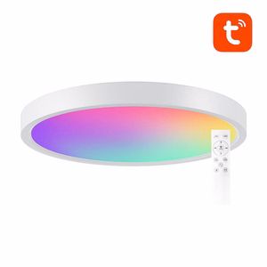 Nutikas ceiling lamp 30cm WiFi/Bluetooth 16M RGBCW Gosund LB12 1920lm Tuya + Pult Control.