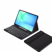 Tech-Protect SC Pen + Keyboard Ümbris jaoks Samsung Galaxy Tab S10 FE+ 13.1 X620 / X626B - Must