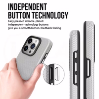 Vmax kolmnurkne ümbris Samsung Galaxy A15 4G / A15 5G hõbedane