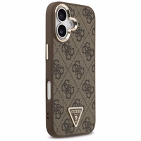 GUESS ümbris jaoks IPHONE 17 compatible with MagSafe GUHMP17SP4GTDGMW (4G PU W/ Triangle Logo) kuldne brown