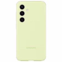 Samsung Silicone Cover jaoks Samsung Galaxy S24 Plus lime