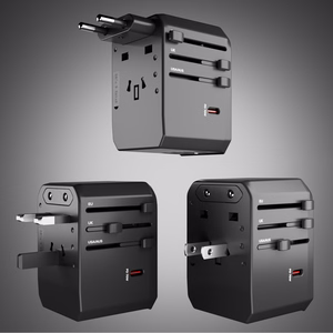 SBS Universal GaN Travel Adapter 70W 3xUSB-C 2xUSB-A with Ümbris - Must