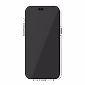 Ugly Rubber Pure case for iPhone 14 Pro 6,1" clear