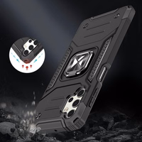 Wozinsky Ring Armor Tough Hybrid Case Cover + Magnetic Mount Samsung Galaxy A13 5G jaoks must