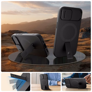 Tech-Protect Kevlar Aura MagSafe Ümbris jaoks iPhone 16e - Must
