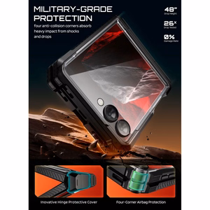 Supcase UB Grip Mag MagSafe Case for Samsung Galaxy Z Flip 8 - Black