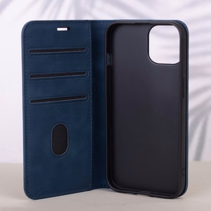 Smart Suede ümbris Samsung Galaxy A56 5G (A566) telefonile, sinine