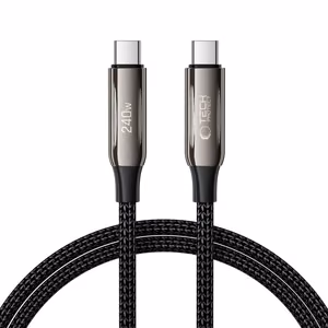 Tech-Protect UB10T Ultraboost USB-C PD240W/QC4.0 Kaabel 100cm - Must