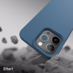 Etteri Silikoonist ümbris iPhone 16 Pro Max 6,9" tumesinine