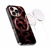 Tech-Protect Lamano MagSafe Ümbris jaoks iPhone 16 Pro Max - must and punane