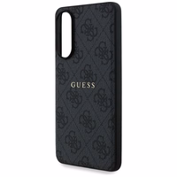 Guess 4G Ring Classic Logo MagSafe Ümbris jaoks Samsung Galaxy S25 Edge - Must