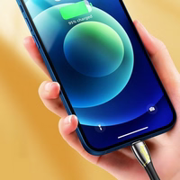 USB Kaabel Joyroom "Mermaid" Must "Lightning" 120cm