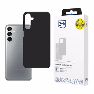 3mk Matt Ümbris jaoks Samsung Galaxy M15 5G - must