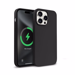 Crong Color Cover Magnetic MagSafe ümbris seadmele iPhone 15 Pro Max, must