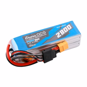 Gens Ace G-Tech Soaring 2800 mAh 14,8 V 60C 4S1P LiPo XT60