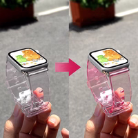 Silikoonist rihmaga käevõru Apple Watch 38 / 40 mm jaoks - must