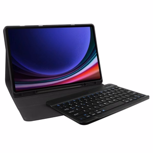 Tech-Protect SC Pen + Keyboard Case with Keyboard for Samsung Galaxy Tab S9 FE+ 12.4" X610 / X616B - Black
