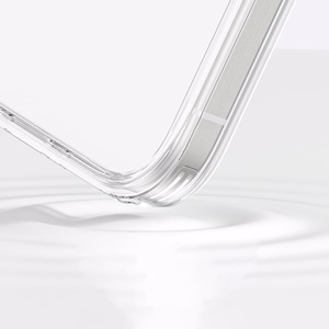 AmazingThing Minimal Mag Ümbris with Magnetic Ring jaoks iPhone 16 Pro - Läbipaistev